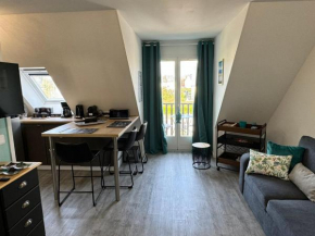 Appartement 3 pers refait à neuf près plage/thalasso à Cabourg, balcon, cuisine équipée - FR-1-487-366